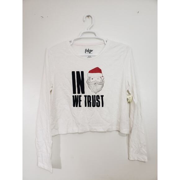 (9) Aeropostale Women's Basic Crop Top Size XL Christmas Bundle of 3 - Picture 2 of 7